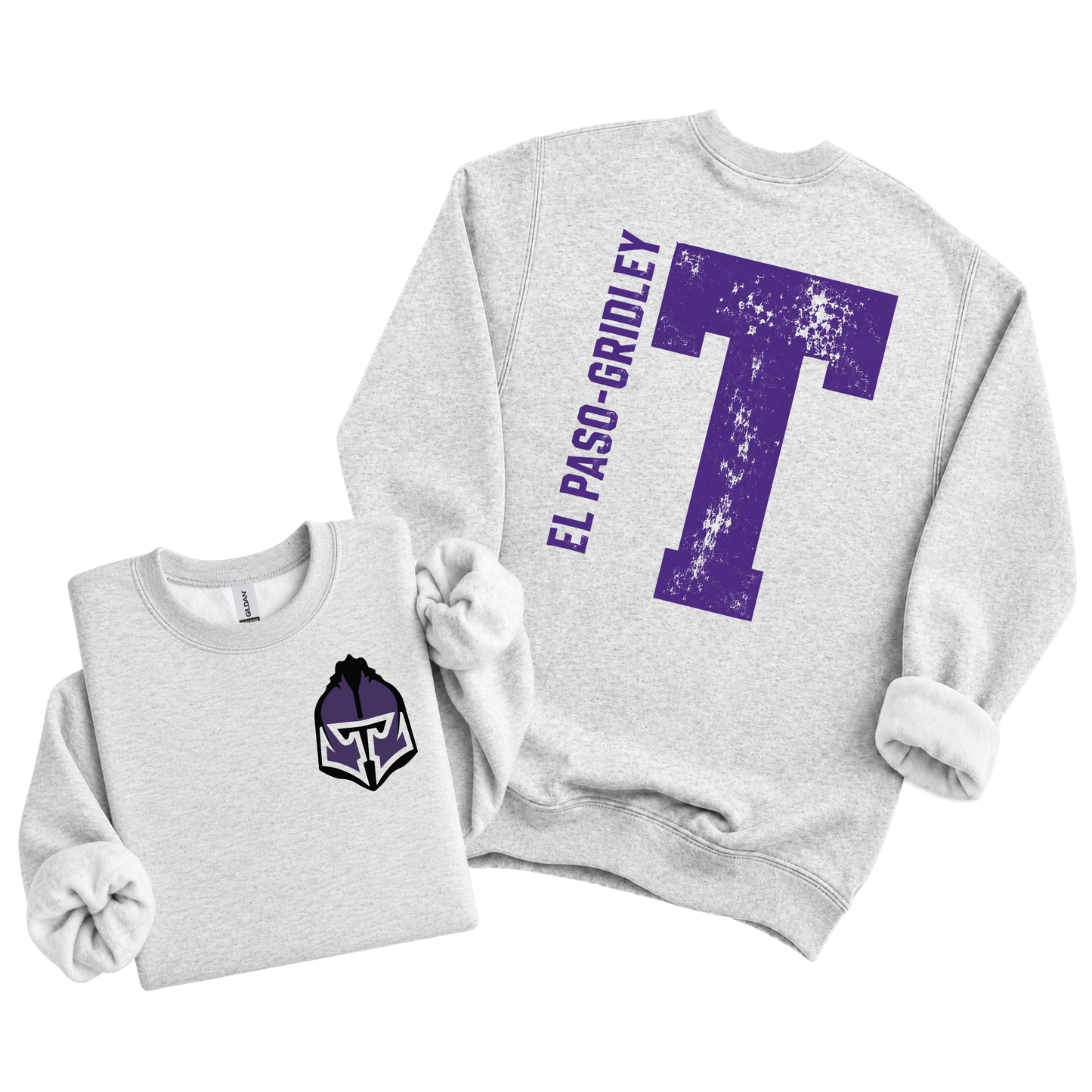 PRE-ORDER Distressed Titans Crewneck