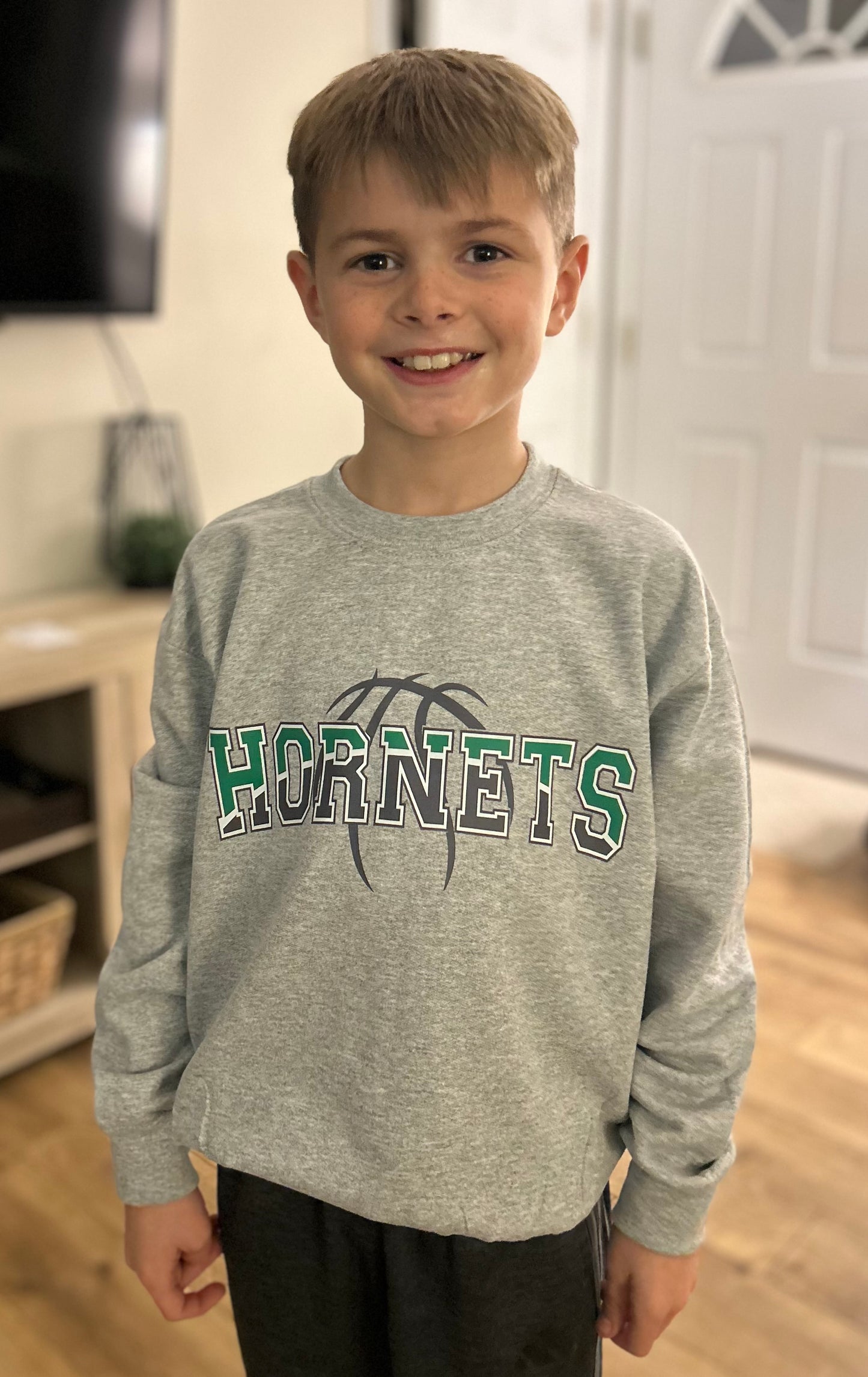 Hornets Basketball Crewneck