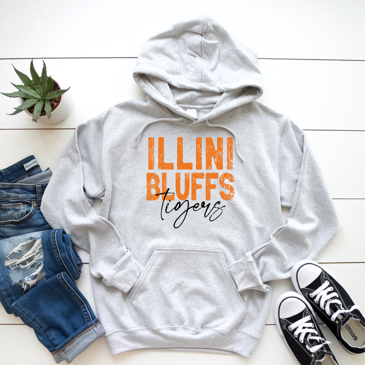 PRE-ORDER Illini Bluffs Tigers Script
