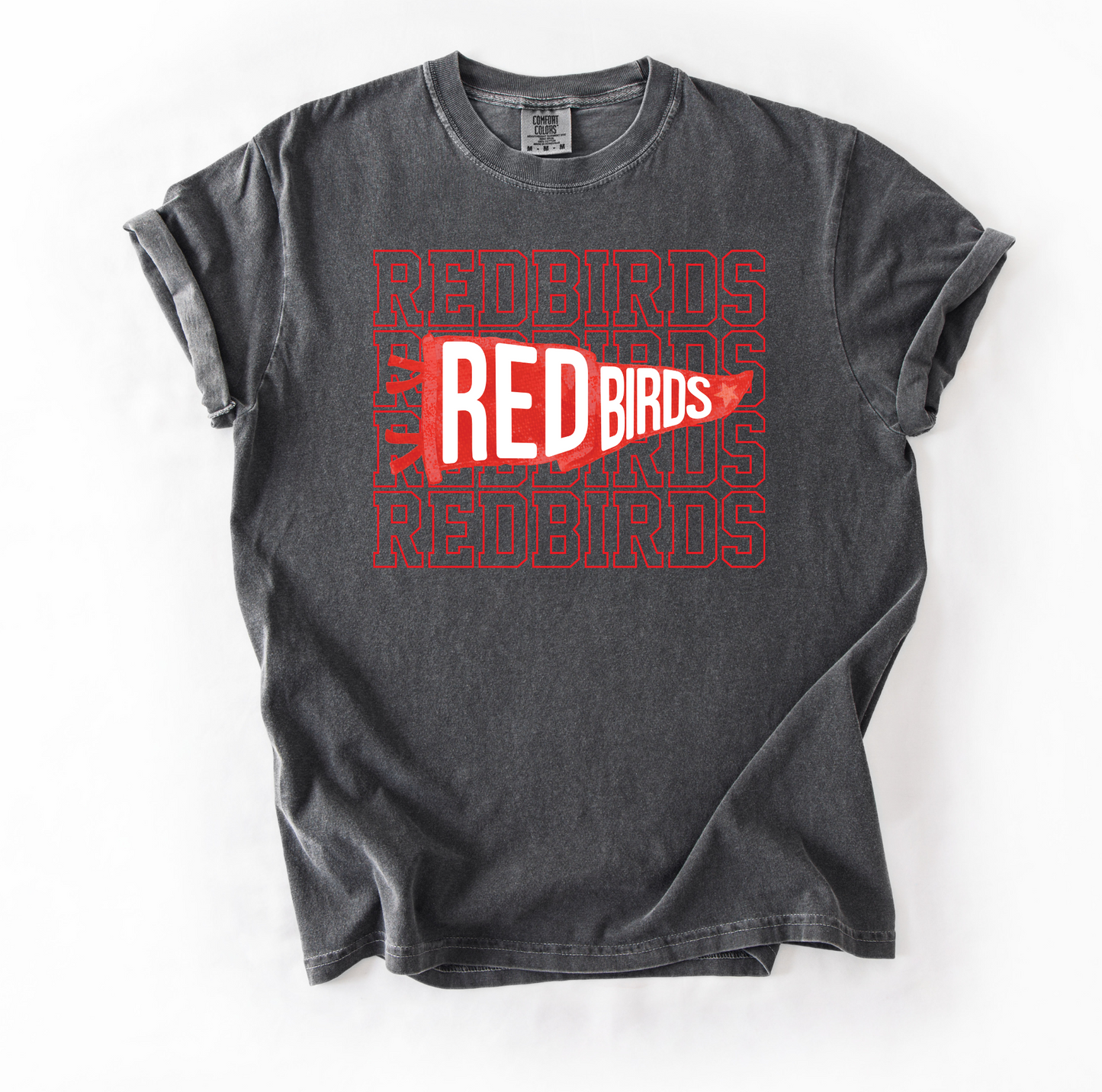 PRE-ORDER Redbirds Pennant Tee