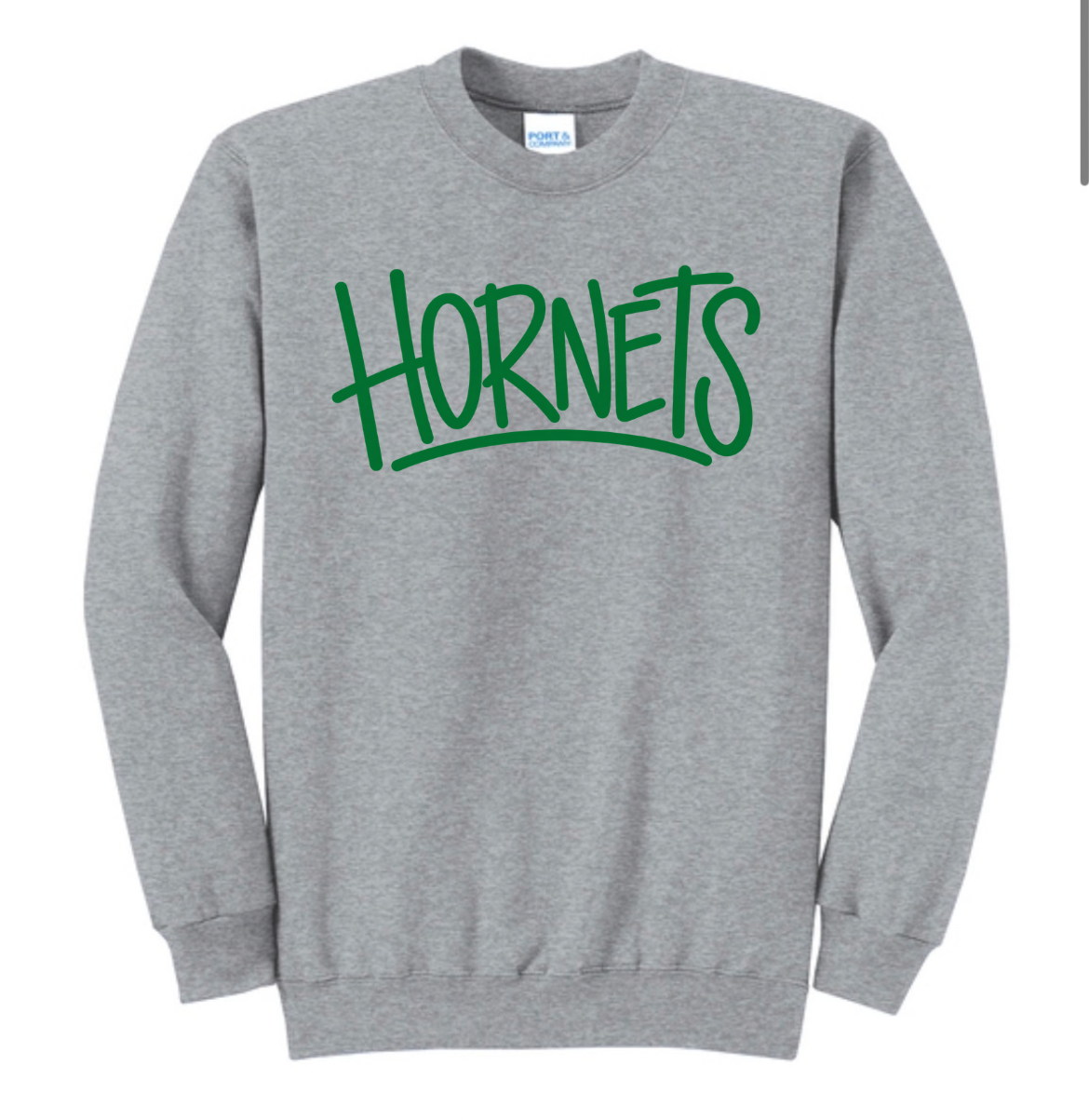 PRE-ORDER Hornets Kelly Green Script Crewneck