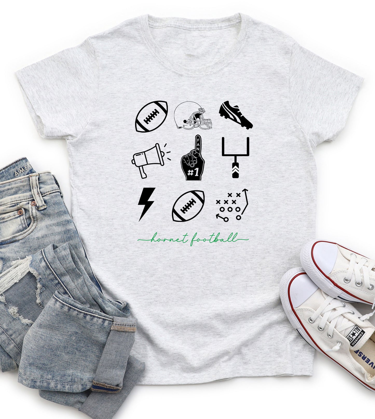 Hornet Football Graphic Tee