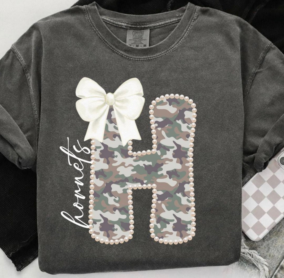 PRE-ORDER Hornets Camo Tee