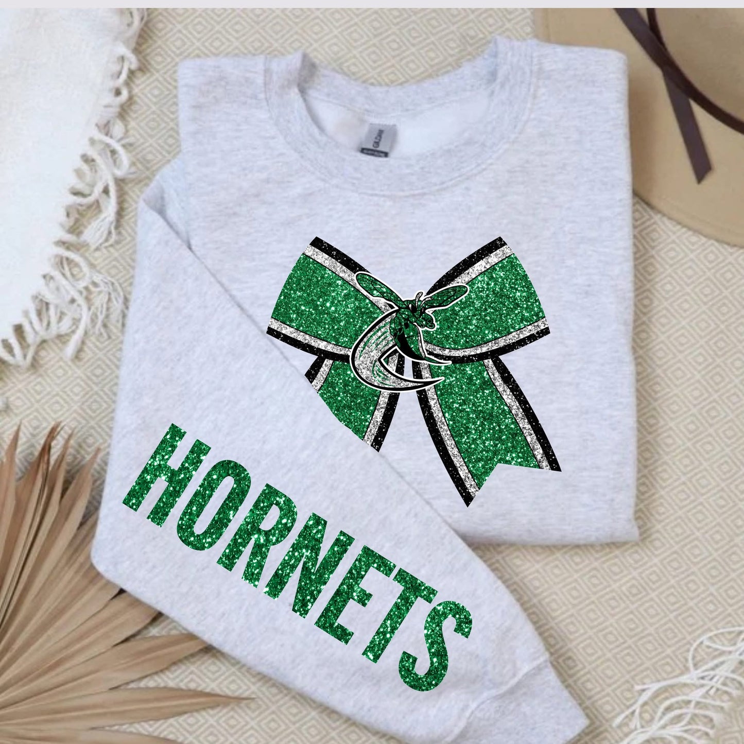 PRE-ORDER Hornets Bow Crewneck
