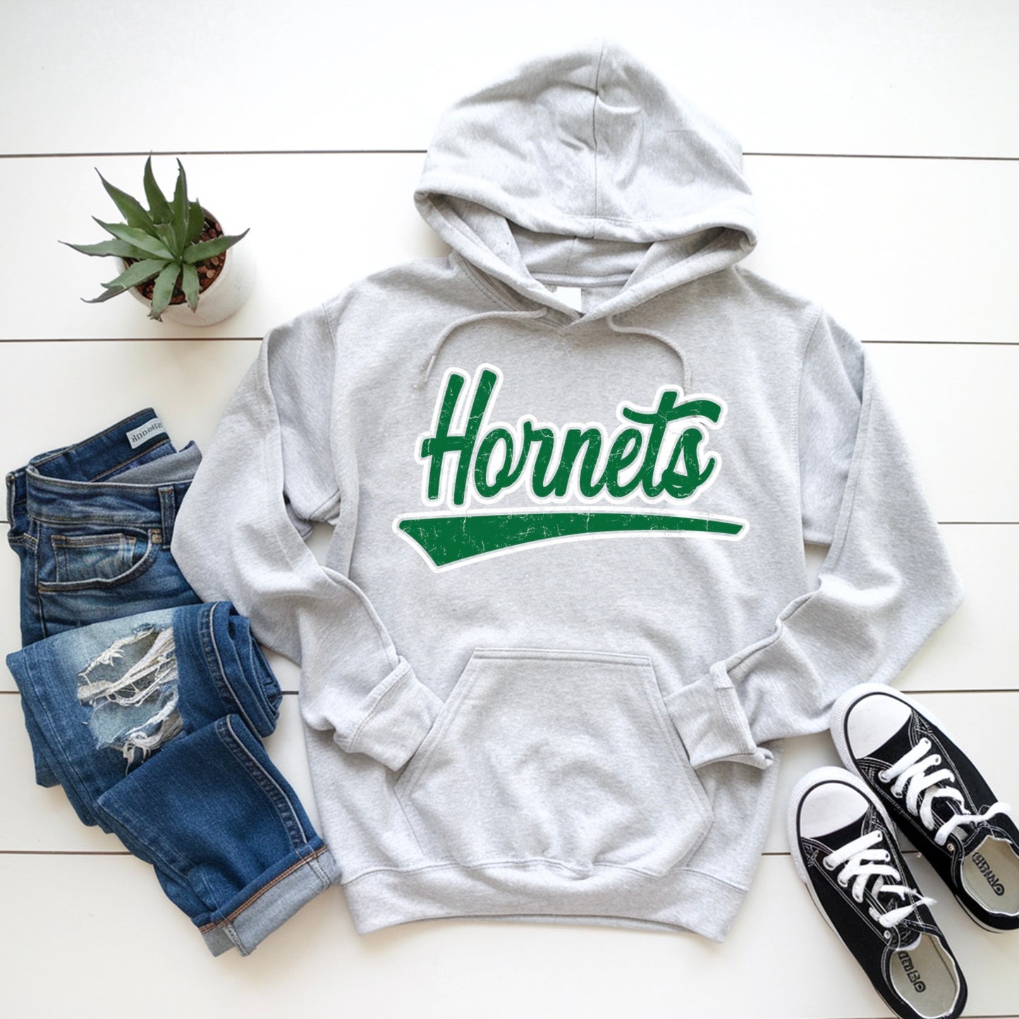 PRE-ORDER Distressed Hornet Sweatshirt