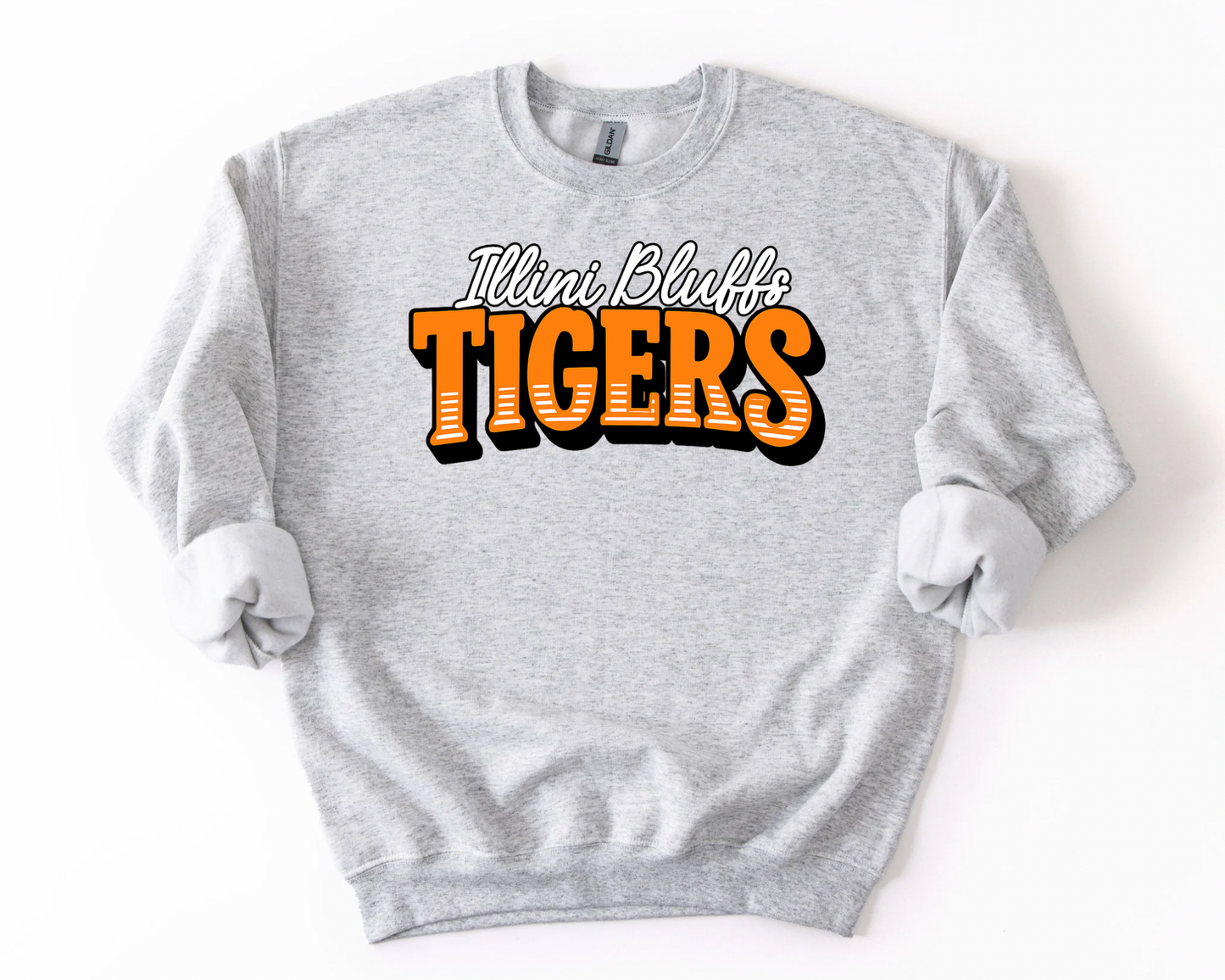 Illini Bluffs Tigers Retro