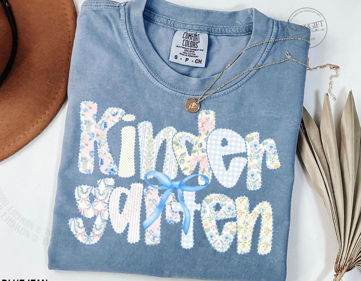 PRE-ORDER Kindergarten Bow Tee