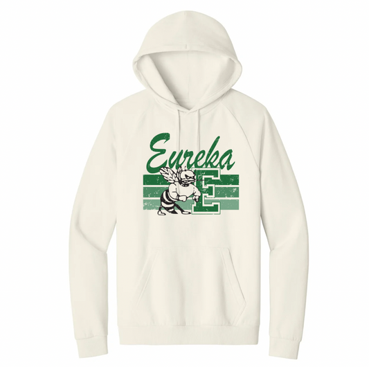PRE-ORDER Vintage Green Cream Hornets Hoodie