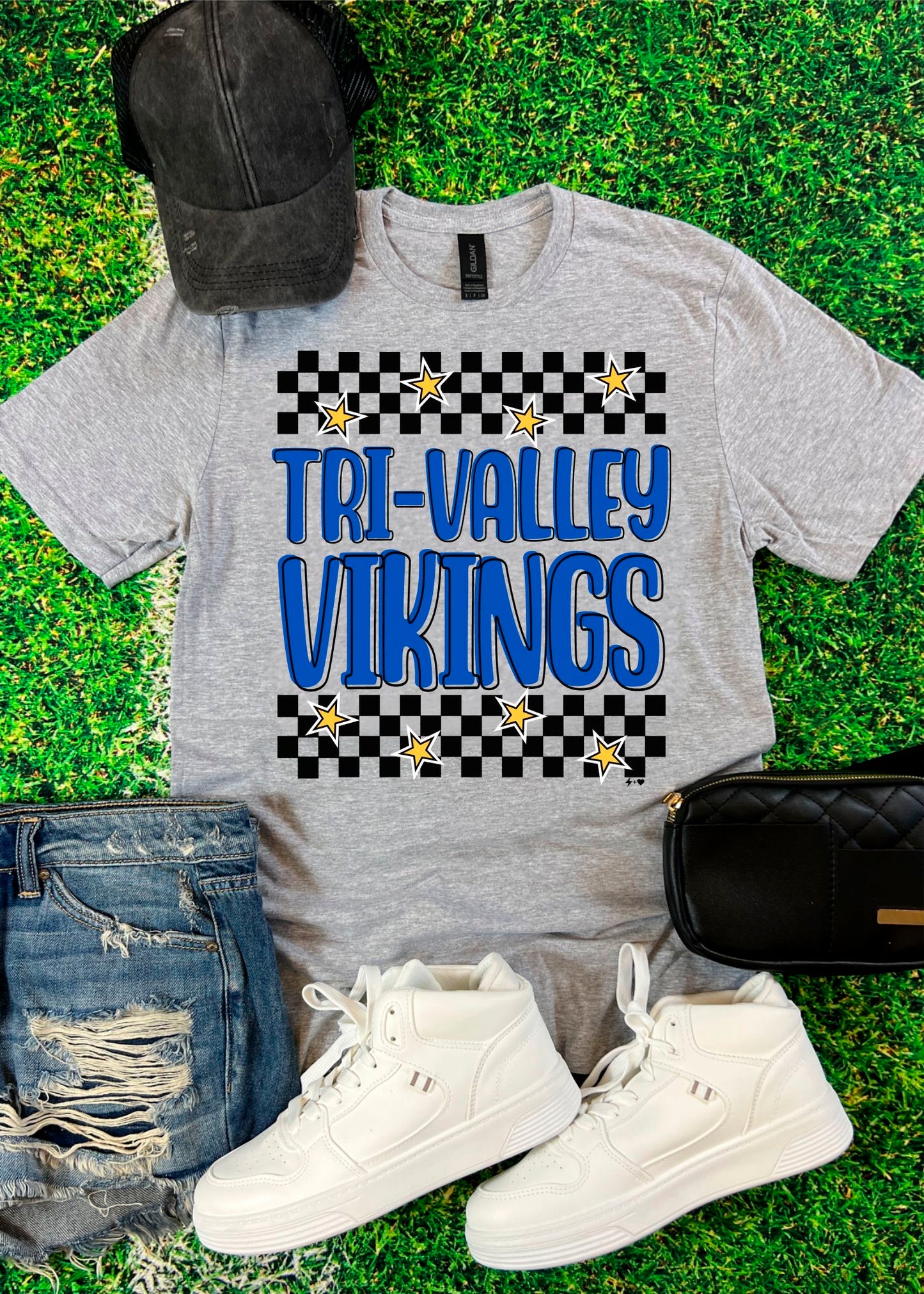 Viking Checkered Stars