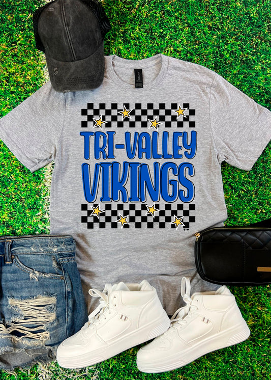 Viking Checkered Stars