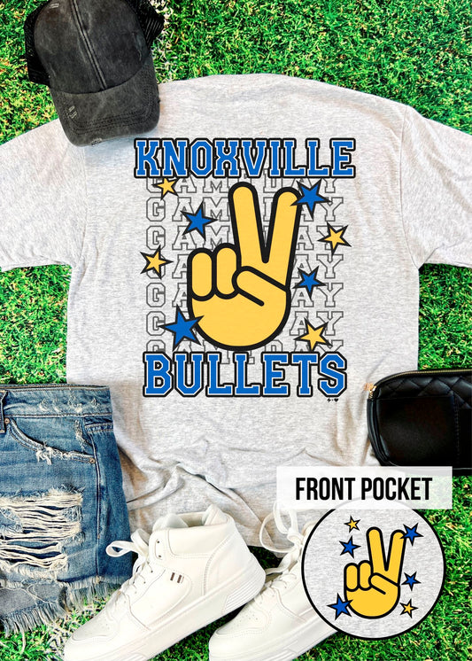 Bullets Peace Pocket Tee