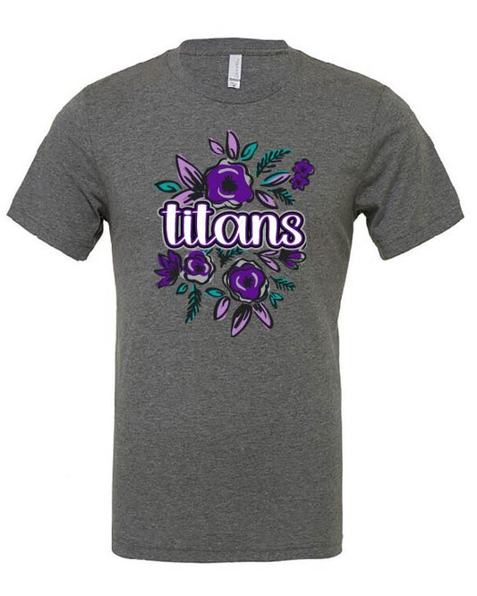 Titans Floral Tee