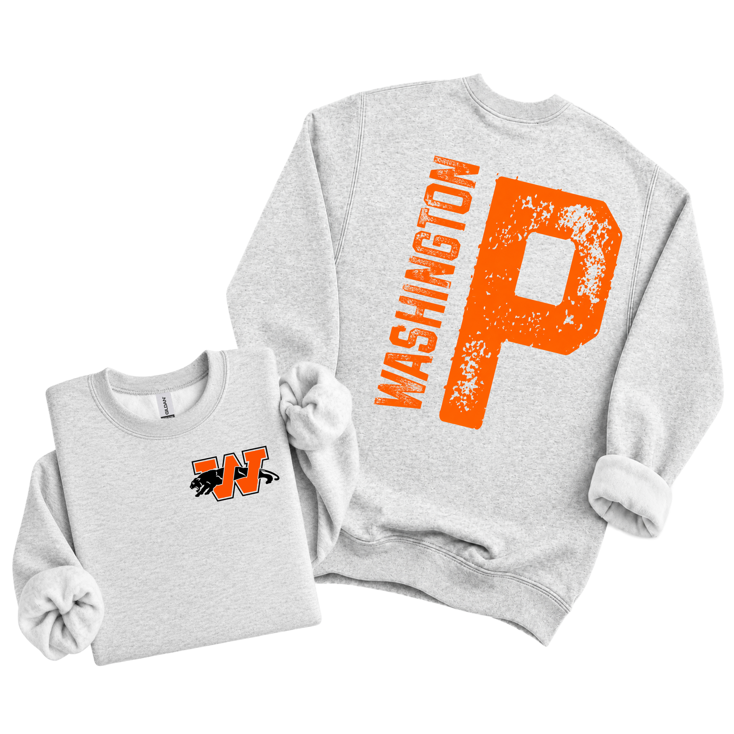 PRE-ORDER Distressed Panthers Crewneck