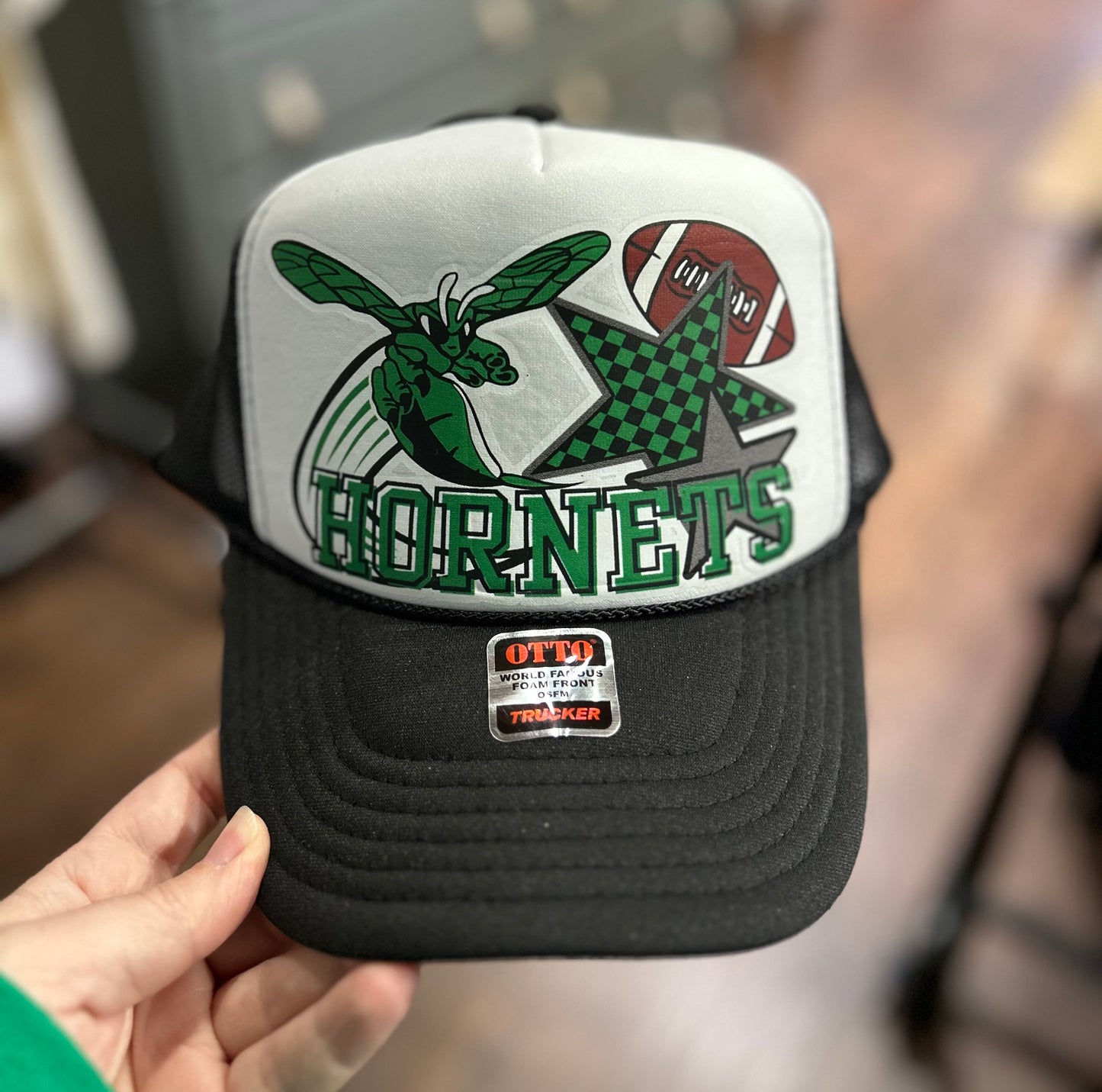 Hornet Football Trucker Hat