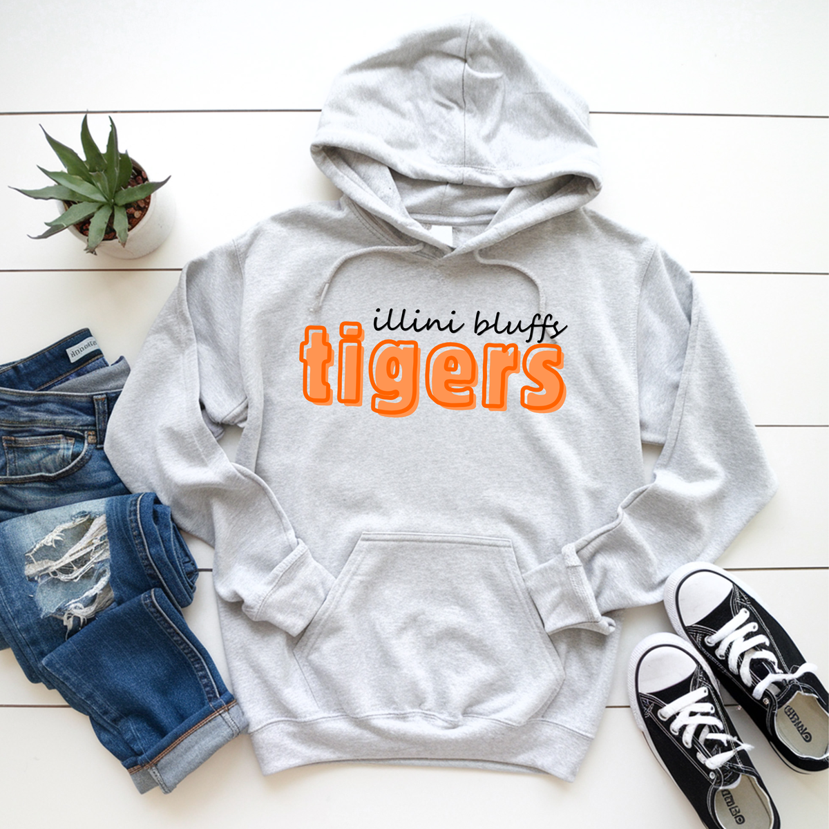 PRE-ORDER Illini Bluffs Tigers Glow