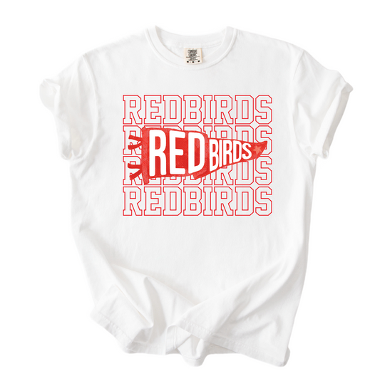 Redbirds Pennant Tee
