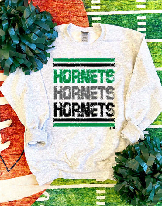 Hornets Distressed Repeat Sweatshirt