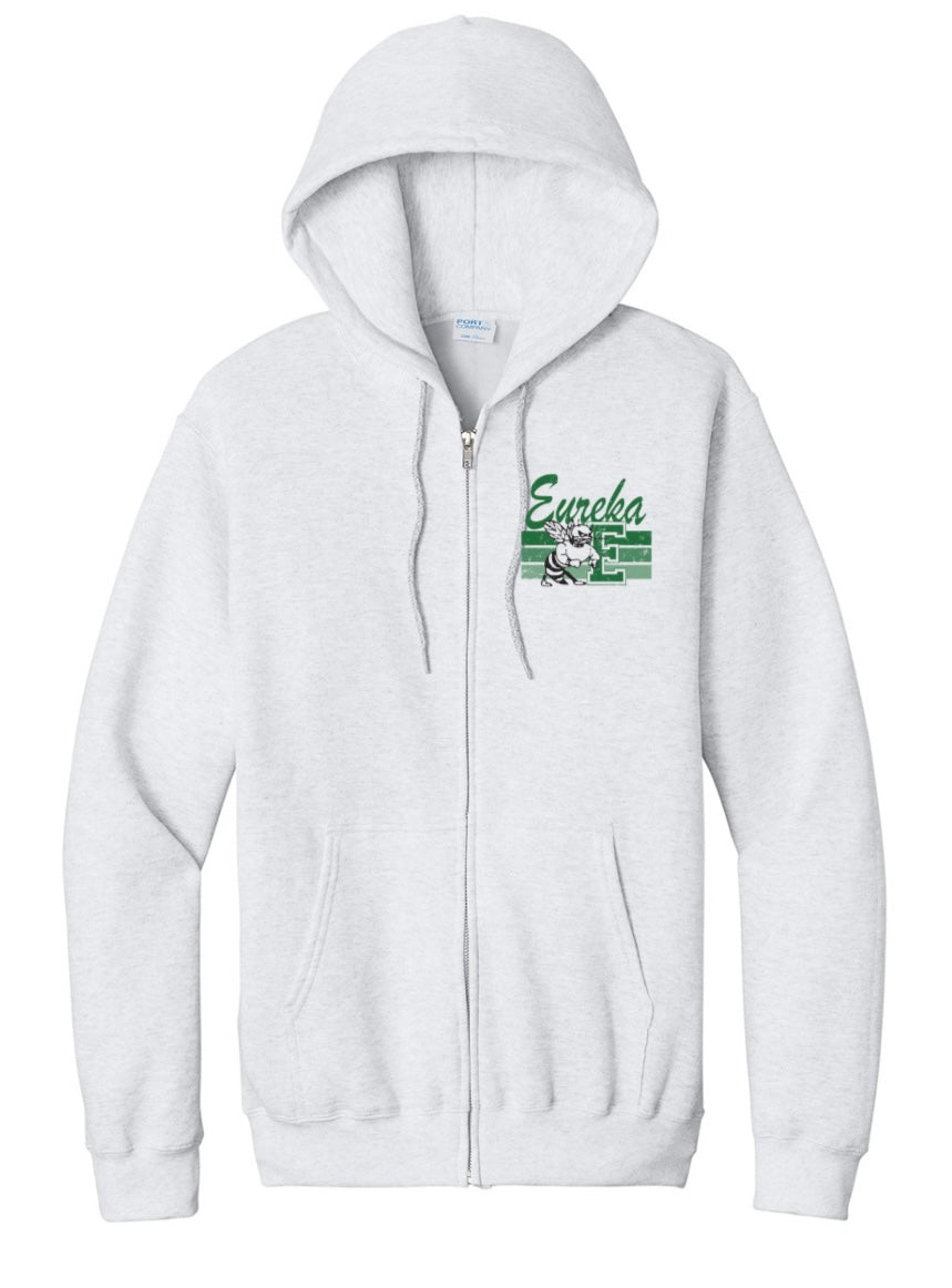 PRE-ORDER Vintage Hornets Zip Up Hoodie