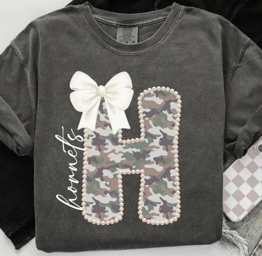 PRE-ORDER Hornets Camo Tee