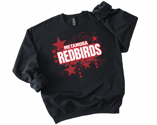Redbirds Star Crewneck