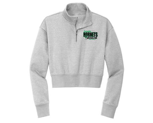 PRE-ORDER Hornet Crop Girls Track Quarter Zip