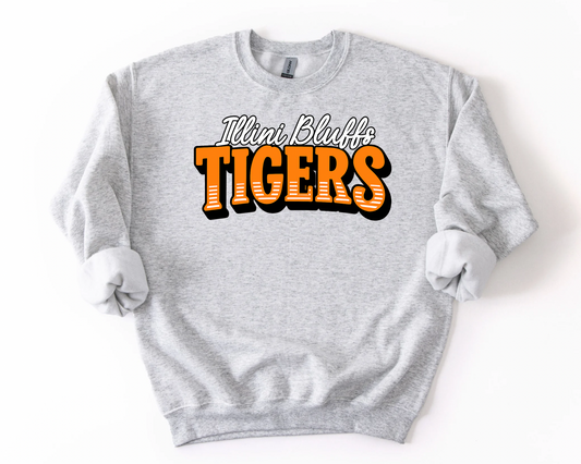 Illini Bluffs Tigers Retro
