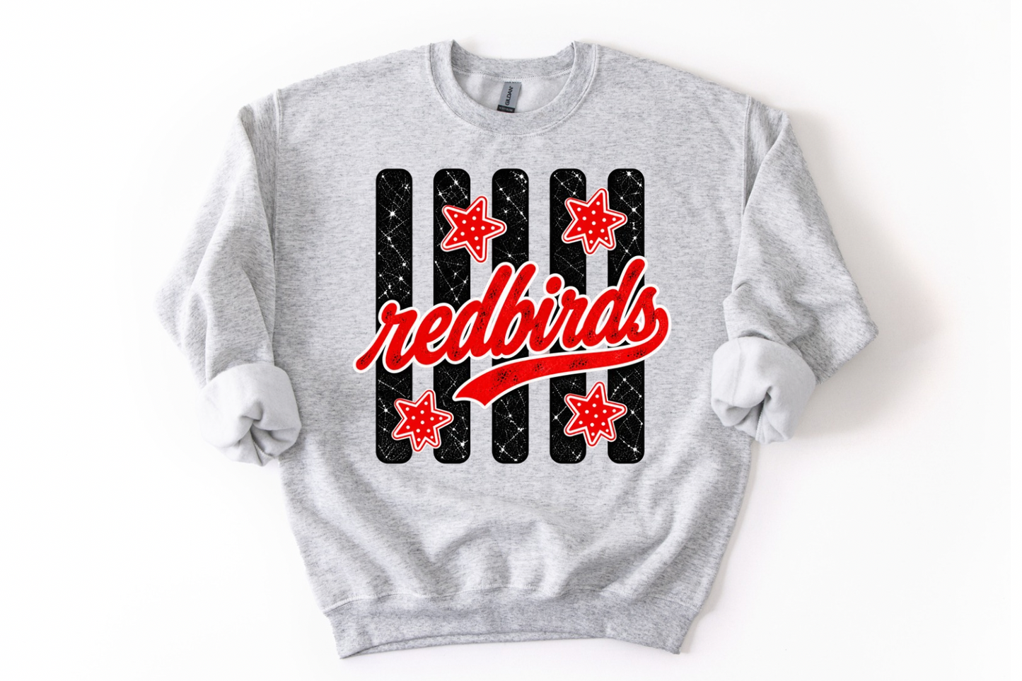 PRE-ORDER Redbirds Stars & Stripes Crewneck