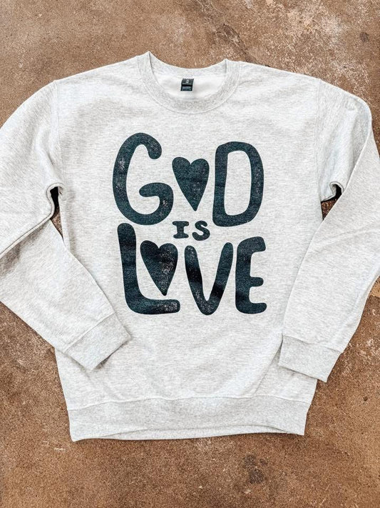 God is Love Crewneck