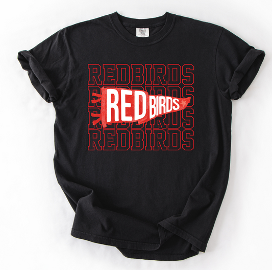 PRE-ORDER Redbirds Pennant Tee
