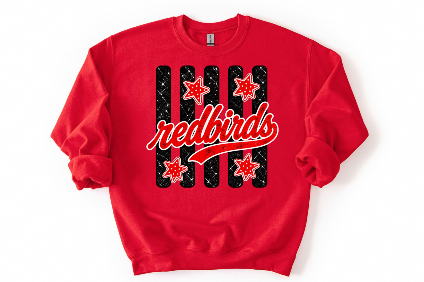PRE-ORDER Redbirds Stars & Stripes Crewneck