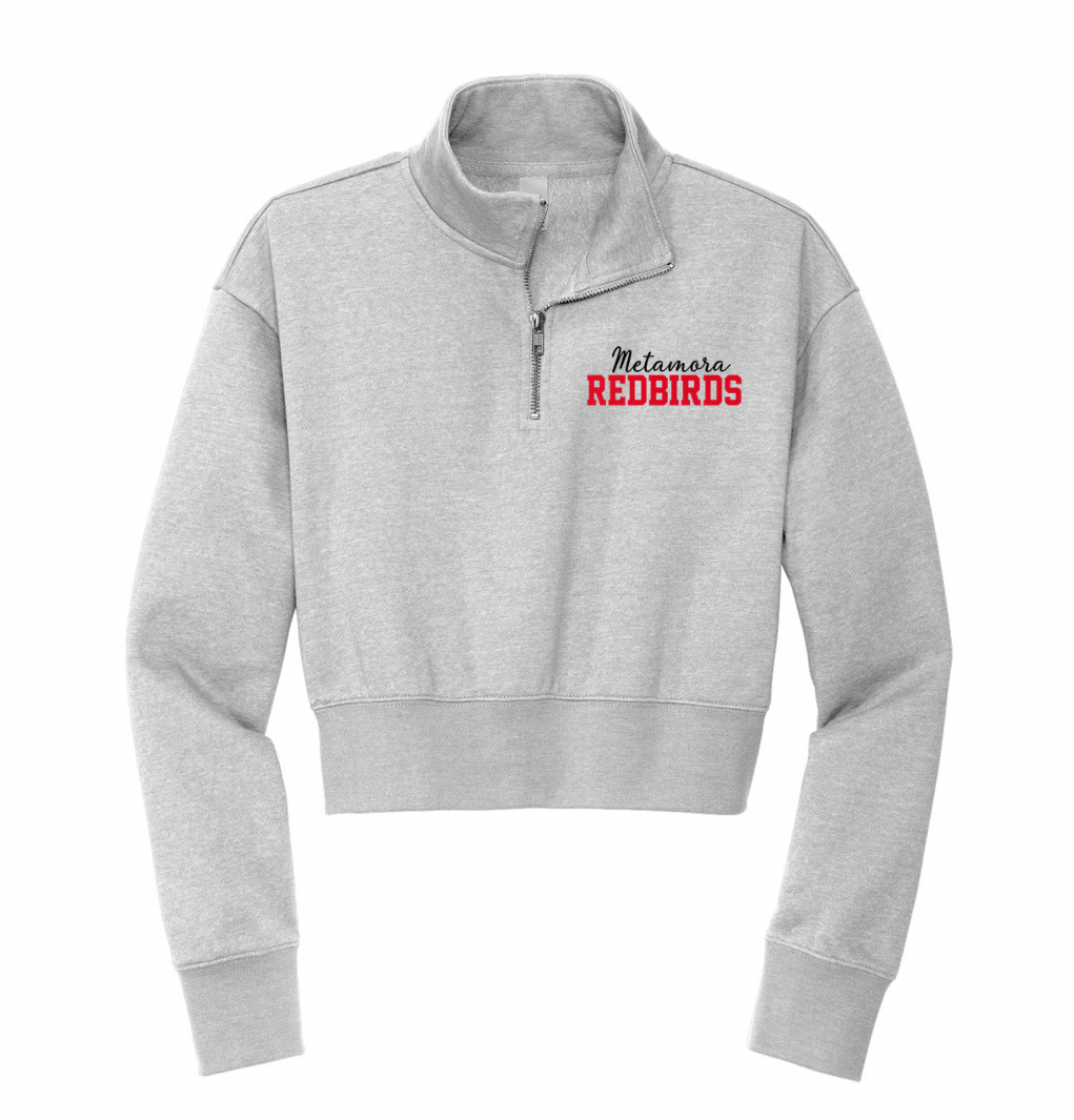 Redbirds Script Left Chest Quarter Zip