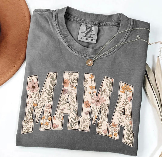 PRE-ORDER Floral Mama Tee