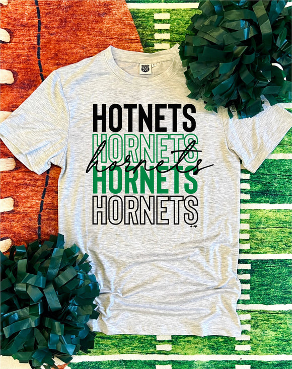 Hornets Repeat Fonts Tee