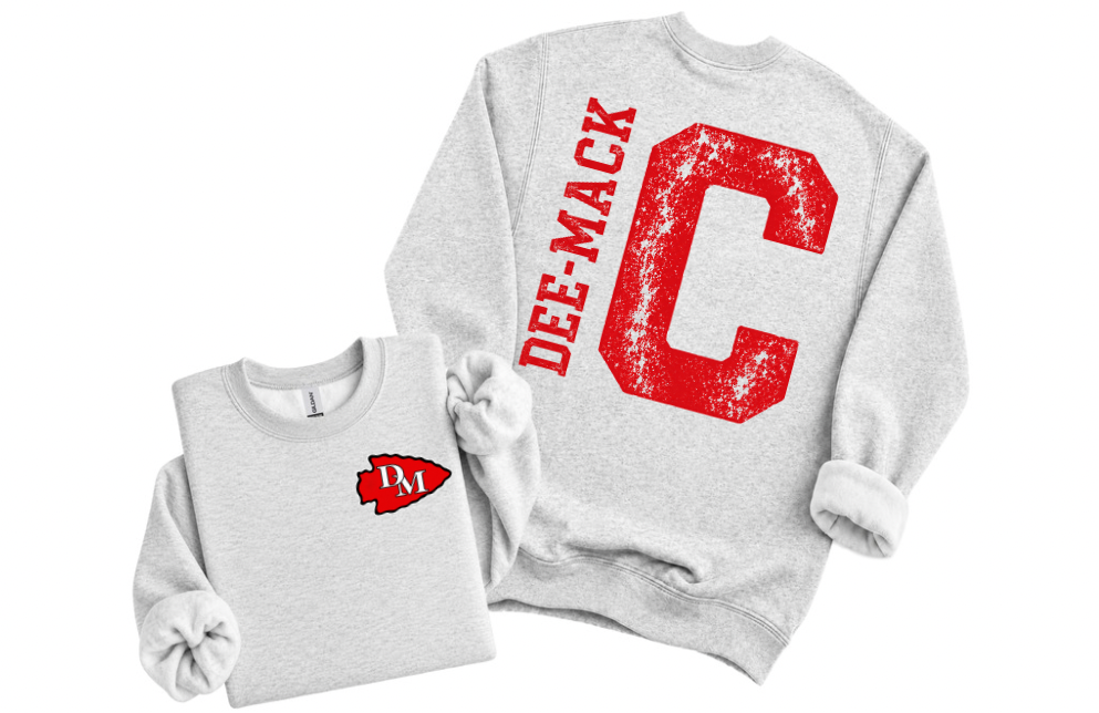 PRE-ORDER Distressed Chiefs Crewneck