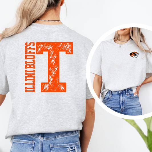 PRE-ORDER Illini Bluffs Tigers Distressed