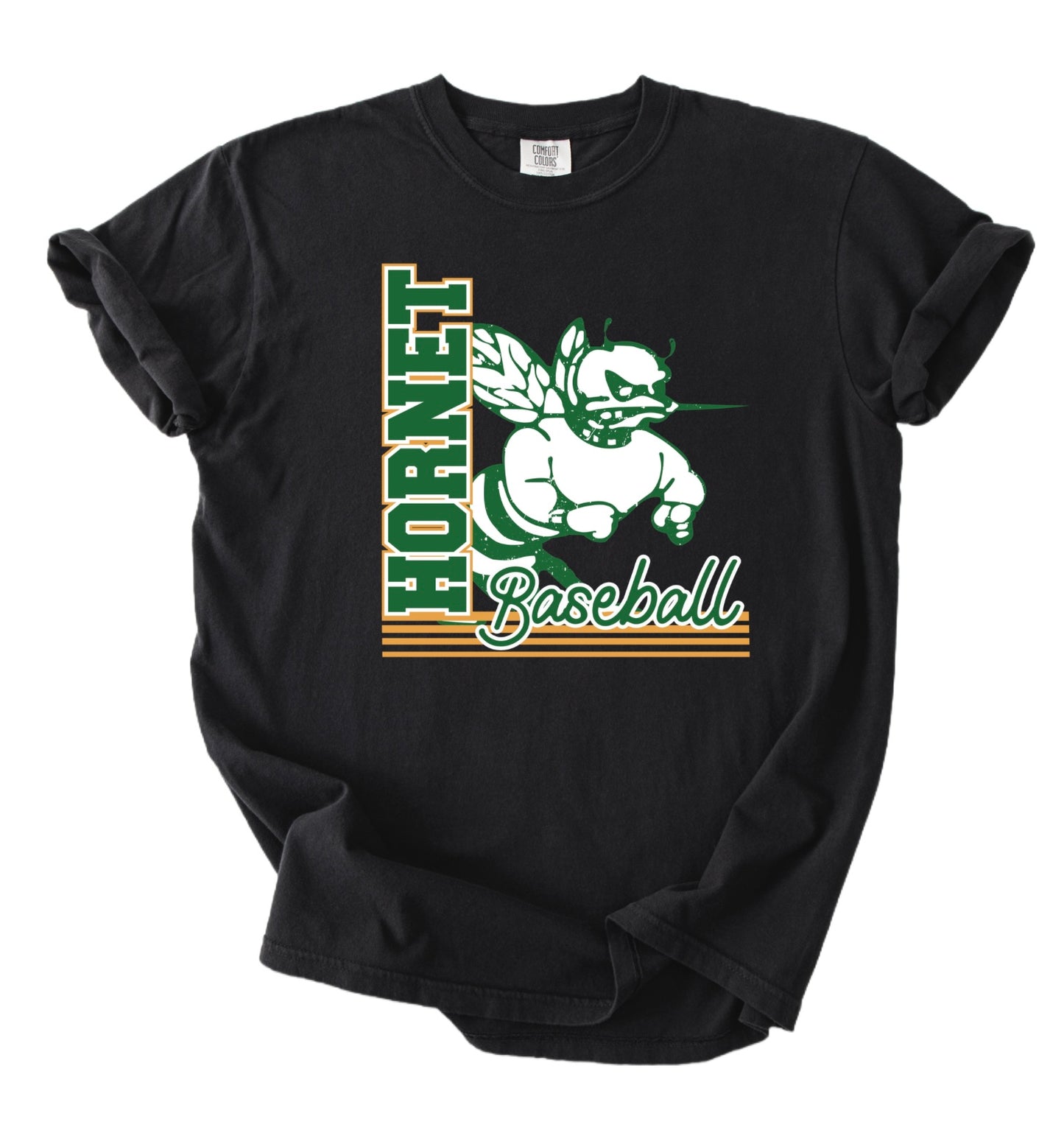 PRE-ORDER Vintage Gold Hornet Stripe Baseball