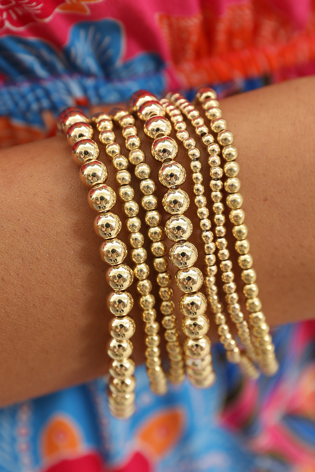 Gold & Piece Luxury Bracelet Set