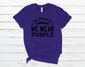 On Fridays We Wear Purple