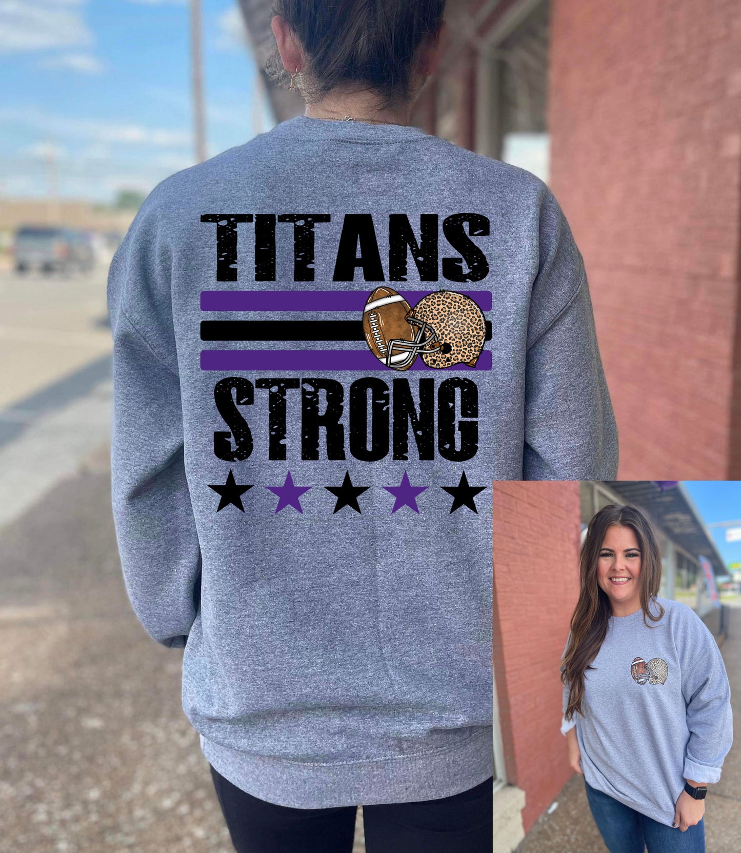 Titans Strong Football Sweatshirt